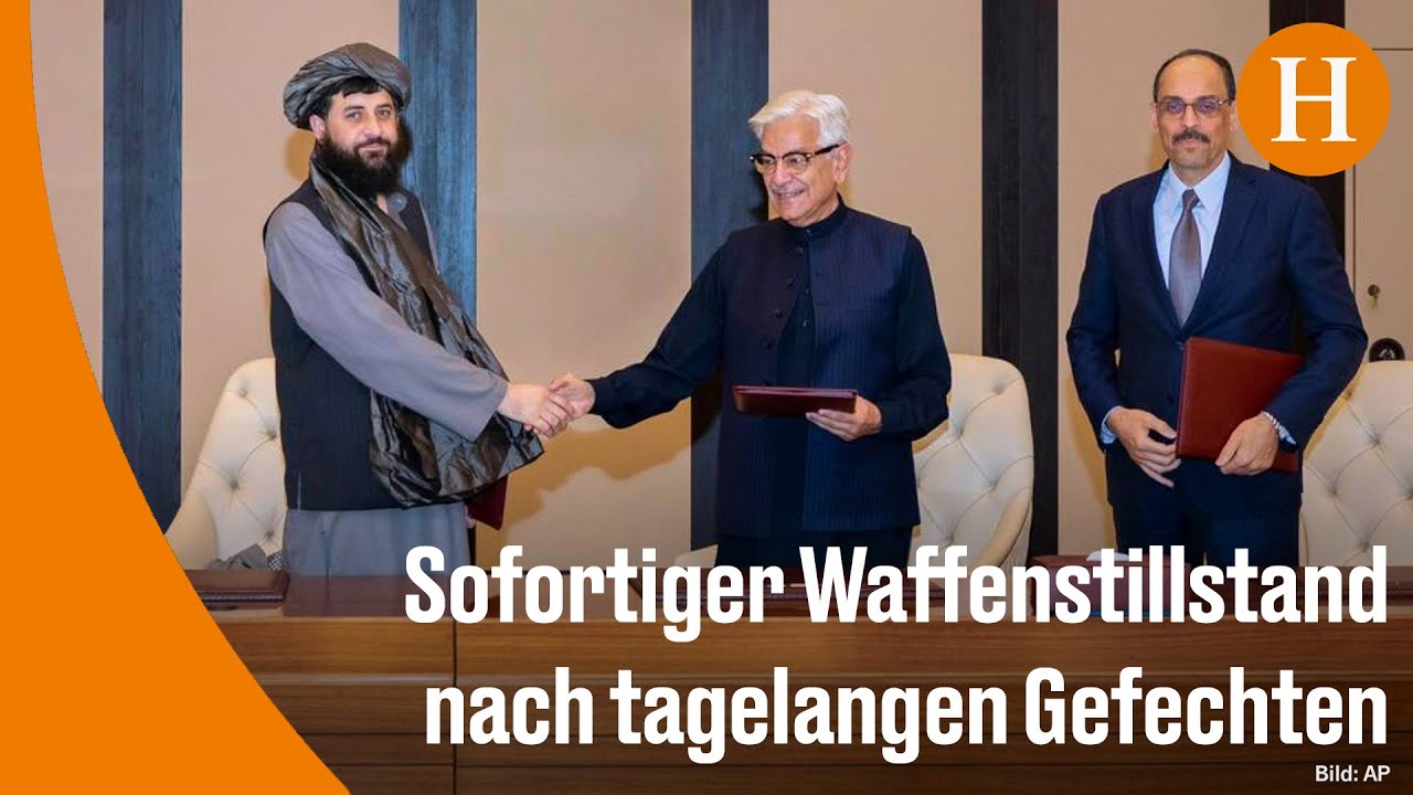 Waffenstillstand: Pakistan und Afghanistan stellen Kämpfe ein