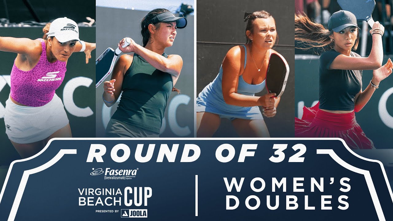 Parenteau/Jd.Kawamoto v Morelli/Yeh at the Fasenra Virginia Beach Cup presented by Joola