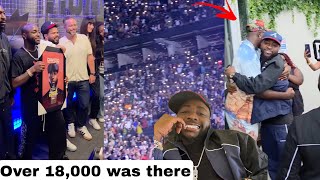 Davido Performed to Over 18,000 People in Toronto & Receive his Plaque for a Sold Out Show