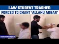Hyderabad: A student trashed, forced to chant ‘Allahu Akbar’