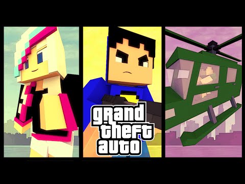 Minecraft Mod: GTA 5 MODPACK! (Grand Theft Auto Mod) - Xem 