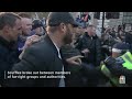 London police arrest counterprotesters at pro-Palestinian march  - 01:11 min - News - Video