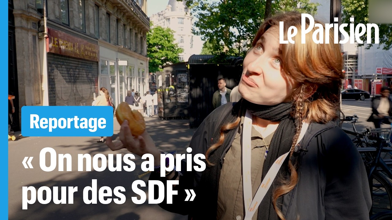 Leslie passe la nuit dehors pour l'ouverture du premier Dunkin' Donuts de Paris