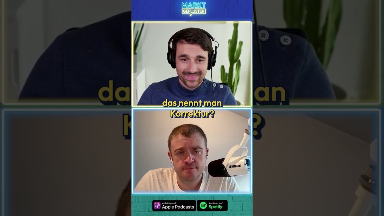 Auf jeden Fall kommt irgendwann ein Crash. 📉 korrektur