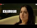 Shruti Haasan sings title song for Khamoshi ft. Prabhu Deva, Tamannaah