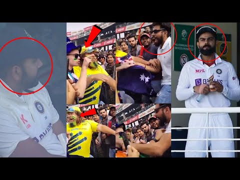 Tensions run high as Indian and Australian cricket fans clash during match