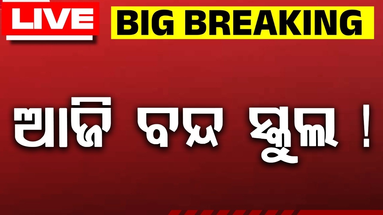 🔴Live | ବର୍ଷା ପାଇଁ ସ୍କୁଲ ଛୁଟି ! | Odisha Rain Alert | Schools Closed in Many Districts | Argus News