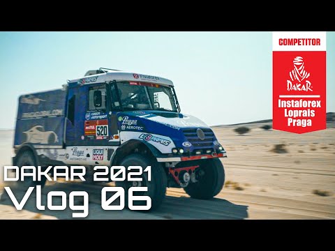 Instaforex Loprais Praga Team - DAKAR 2021 - STAGE 4 - Vlog 06
