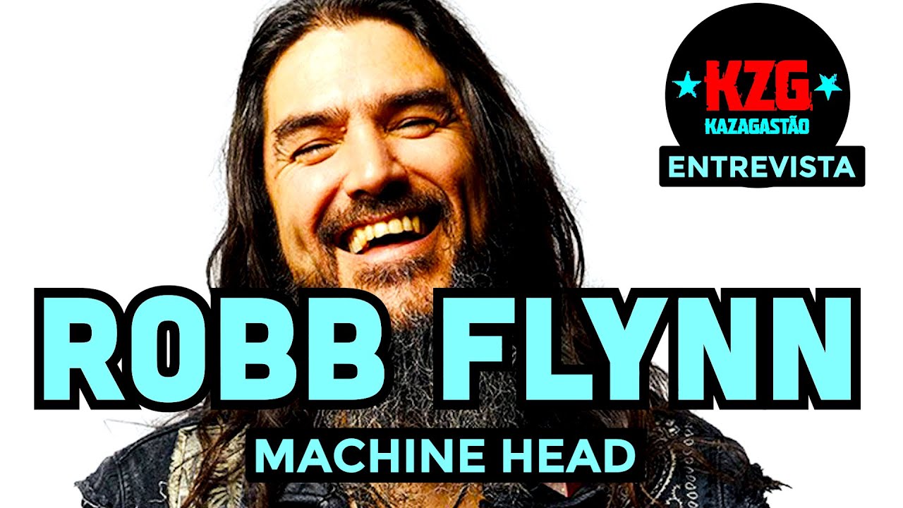ROBB FLYNN em Kaza! ⭐️ Entrevistado por Gastão Moreira ⭐️ ATIVE a LEGENDA!