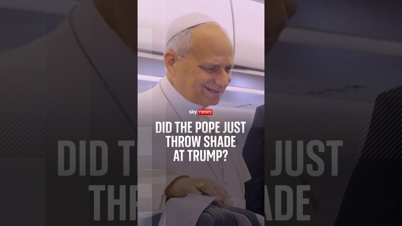 Did The Pope just throw shade at Donald Trump?