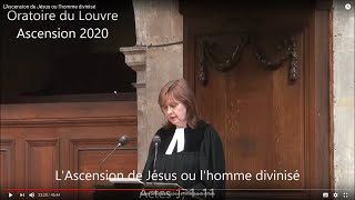 L’Ascension de Jésus ou l’homme divinisé