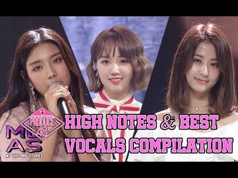 Produce 48 High Notes & Best Vocals Compilation
