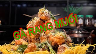 Cách làm gà rang muối