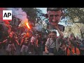 France faces nationwide demonstrations as transport strikes hit Paris