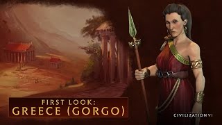 Sid Meier's Civilization VI - Greece (Gorgo)