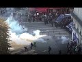 Police fire tear gas at protesters in Paris protesting against Macron  - 00:53 min - News - Video