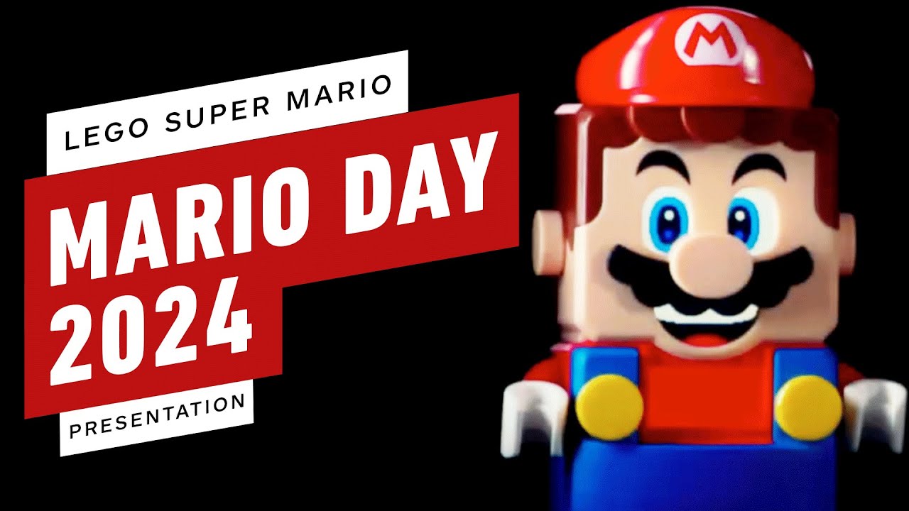 LEGO Super Mario Official Mario Day 2024 Product Presentation (LEGO