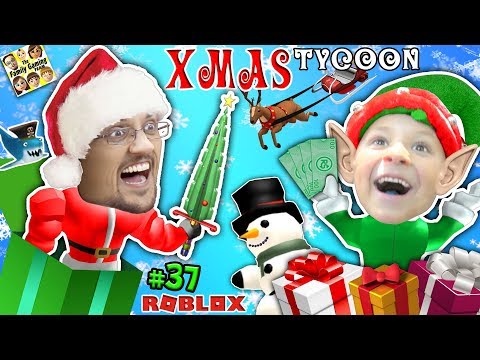 ROBLOX CHRISTMAS TYCOON! FGTEEV Toy Factory @ The North 