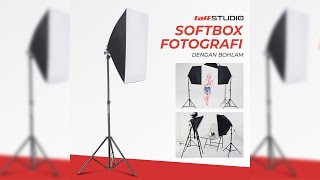 Pratinjau video produk TaffSTUDIO Payung Softbox Reflektor Fotografi dengan Bohlam - SB-MS-B5070