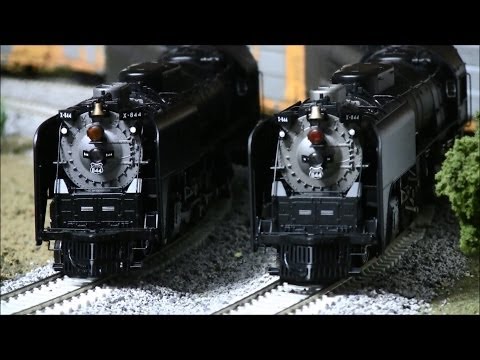 Athearn Northern #844 Steam Locomotive w/ Tsunami Sound Review 