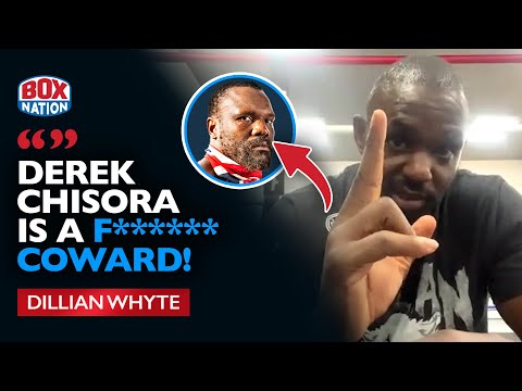 Dillian Whyte ERUPTS AT Derek Chisora In Heated Interview