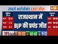 Rajasthan Lok Sabha Exit Poll: राजस्थान की 25 सीटों का नया सर्वे आ गया..जानें कौन मार रहा बाजी?