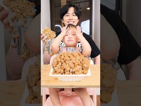 みにっくに初めて納豆食わせたら絶望したw #shorts