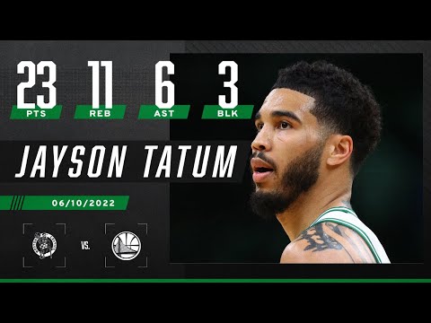 Jayson Tatum's 23-PT performance not enough vs. Warriors in Game 4 video clip