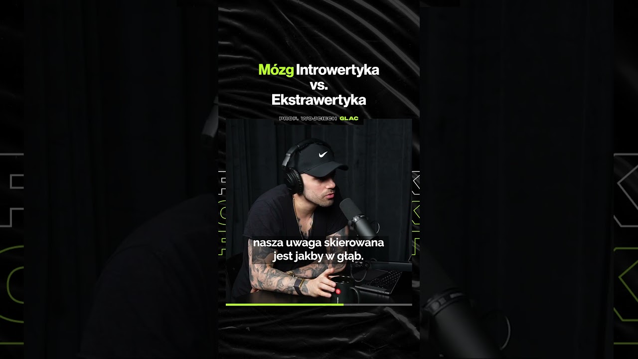 Mózg Introwertyka vs. Ekstrawertyka – ft. prof. @WojciechGlac