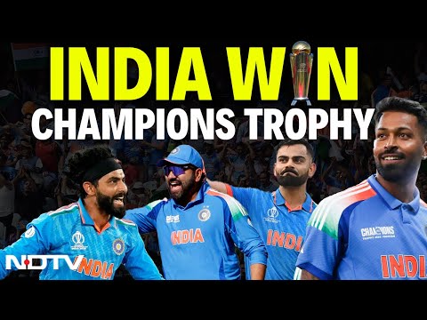 India Wins Champions Trophy | India Vs New Zealand Live | New Zealand Vs India Champions Trophy