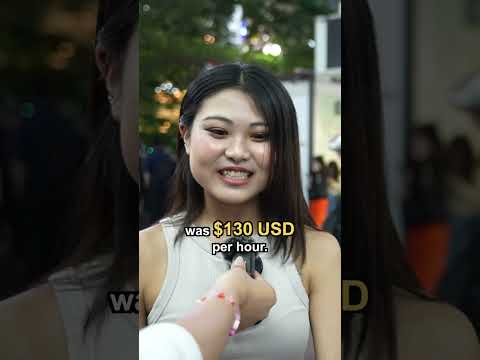 Why do Japanese Women Want to Become Hostesses? #shorts