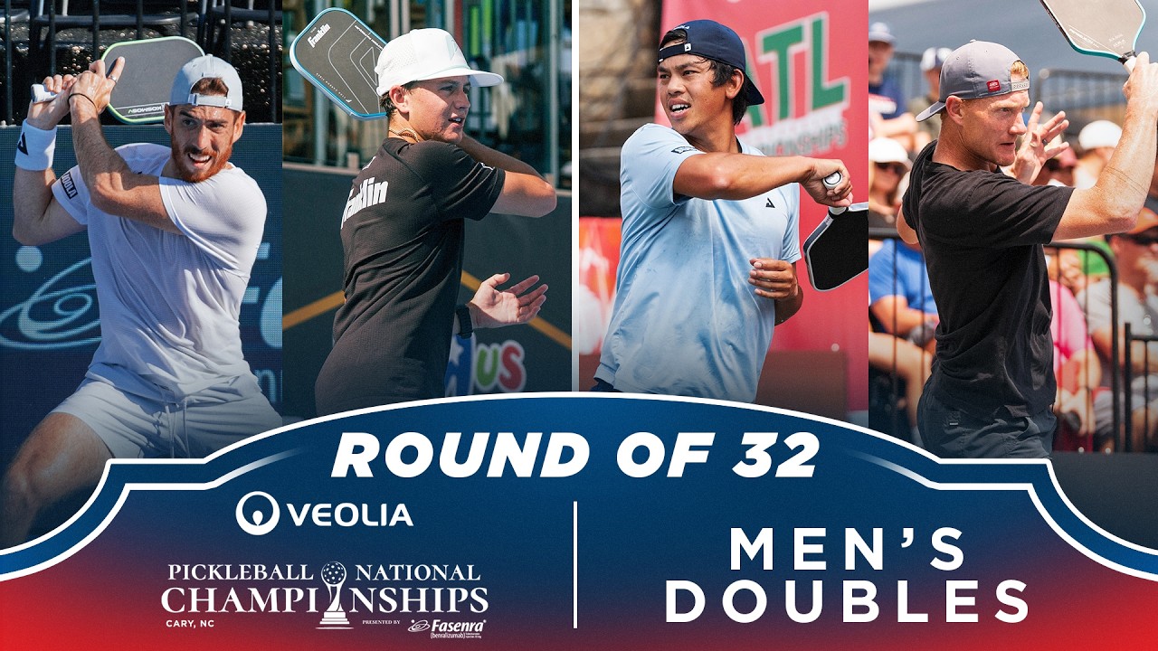 Staksrud/Patriquin v Trinh/Cincola at the Veolia Atlanta Pickleball Championships
