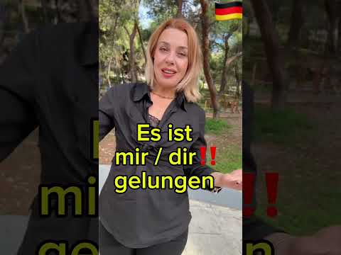 misslingen- misslang- ist misslungen Немецкий В2 