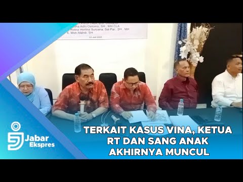 Terkait Kasus Vina, Ketua RT dan Sang Anak Akhirnya Muncul