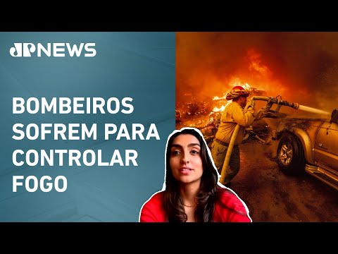 Brasileira detalha incêndio em Los Angeles: “Não tem como ter uma vida normal”