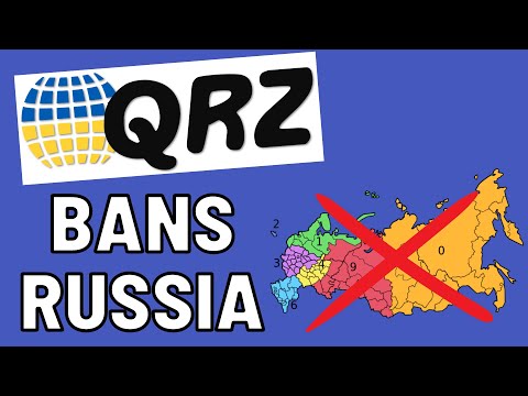 QRZ Blocks Russian Ham Radio Callsigns