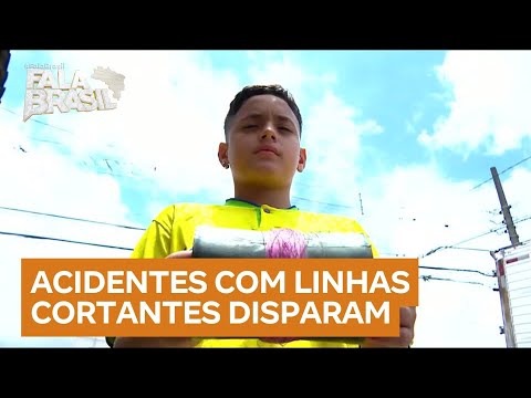 Acidentes com linhas cortantes de pipas disparam em São Paulo