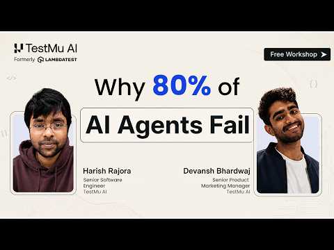 Why 80% of AI Agents Hit a Wall And How Browser Infrastructure Help Break Through It | TestMu
