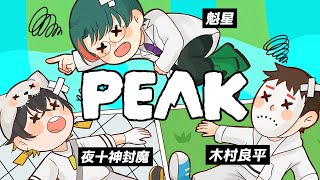 PEAK｜医療崩壊組で山登り - 夜十神封魔 × 魁星くん × 木村良平さん