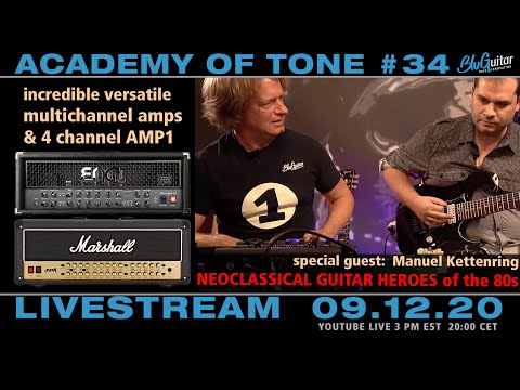 Academy of Tone #34 "incredible versatility of multichannel amps PLUS neoclassical guitar heroes"
