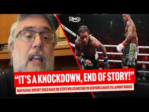 Dan Rafael DOESN’T HOLD BACK On Gervonta Davis Vs. Lamont Roach Referee CONTROVERSY