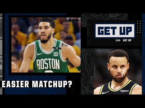 Are the Warriors an EASIER matchup for the Celtics than the last two rounds? | Get Up video clip