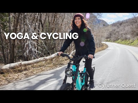 Discover the yoga journey on the Cyrusher Quest! #cyrusher #ebike #quest