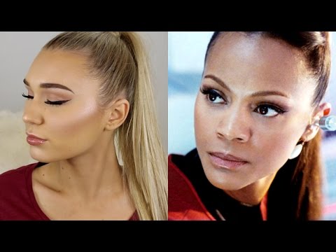 Uhura Inspired Makeup Look