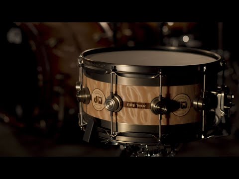 DW 50th Anniversary Limited Edition Edge Snare, 6.5 x 14”