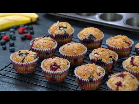 Breakfast Muffins - Refined Sugar Free Muffins