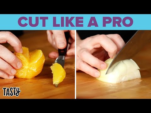 How To Cut Like A Pro With Basic Knives ? Tasty