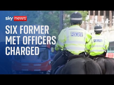 Six former Met officers charged with sending racist messages on WhatsApp