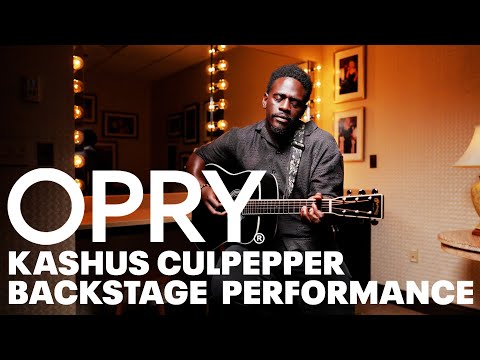 Kashus Culpepper Acoustic Performance Of  "Broken Wing Bird" | Opry Backstage