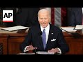 Biden vows to restore Roe v. Wade during State of the Union